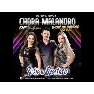 Chora Malandro - PARTITURA DE dueto de sax BANDA SÉTIMO SENTIDO ARRANJO